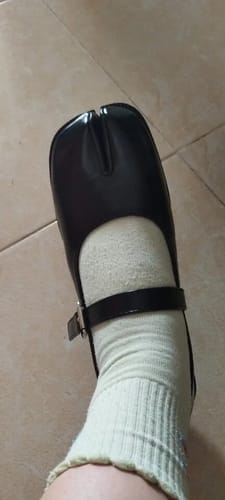 Customer photo review of Tabi loafers