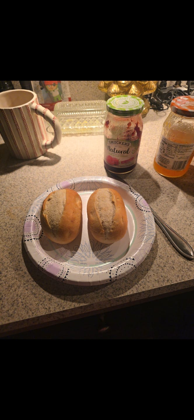 Customer photo review of Baker's Rolls "Brötchen" (5 pack)