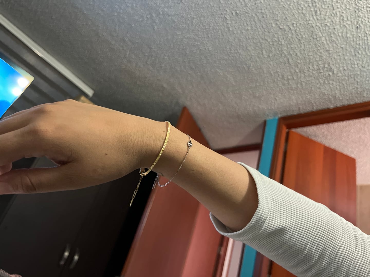 Customer photo review of Cadena Veneciana en Oro laminado 18k Para Dama