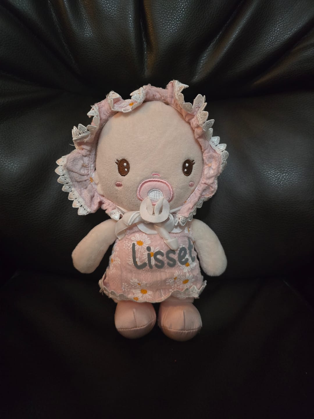 Customer photo review of Personalized Daisy Baby Girl