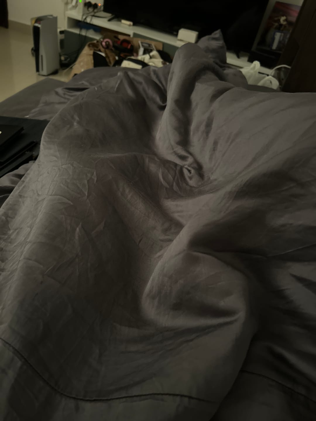 Customer photo review of Cozy Cooling Sheets