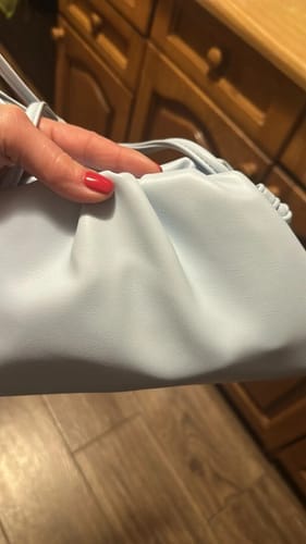 Customer photo review of Mila Poche metallic bag