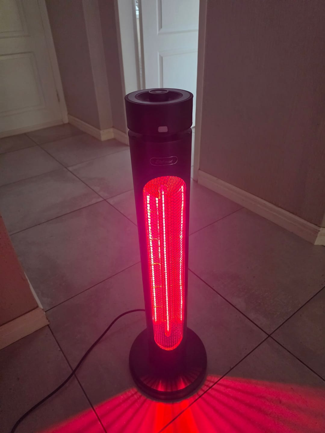 Customer photo review of Indoor & Outdoor Infrared Heater