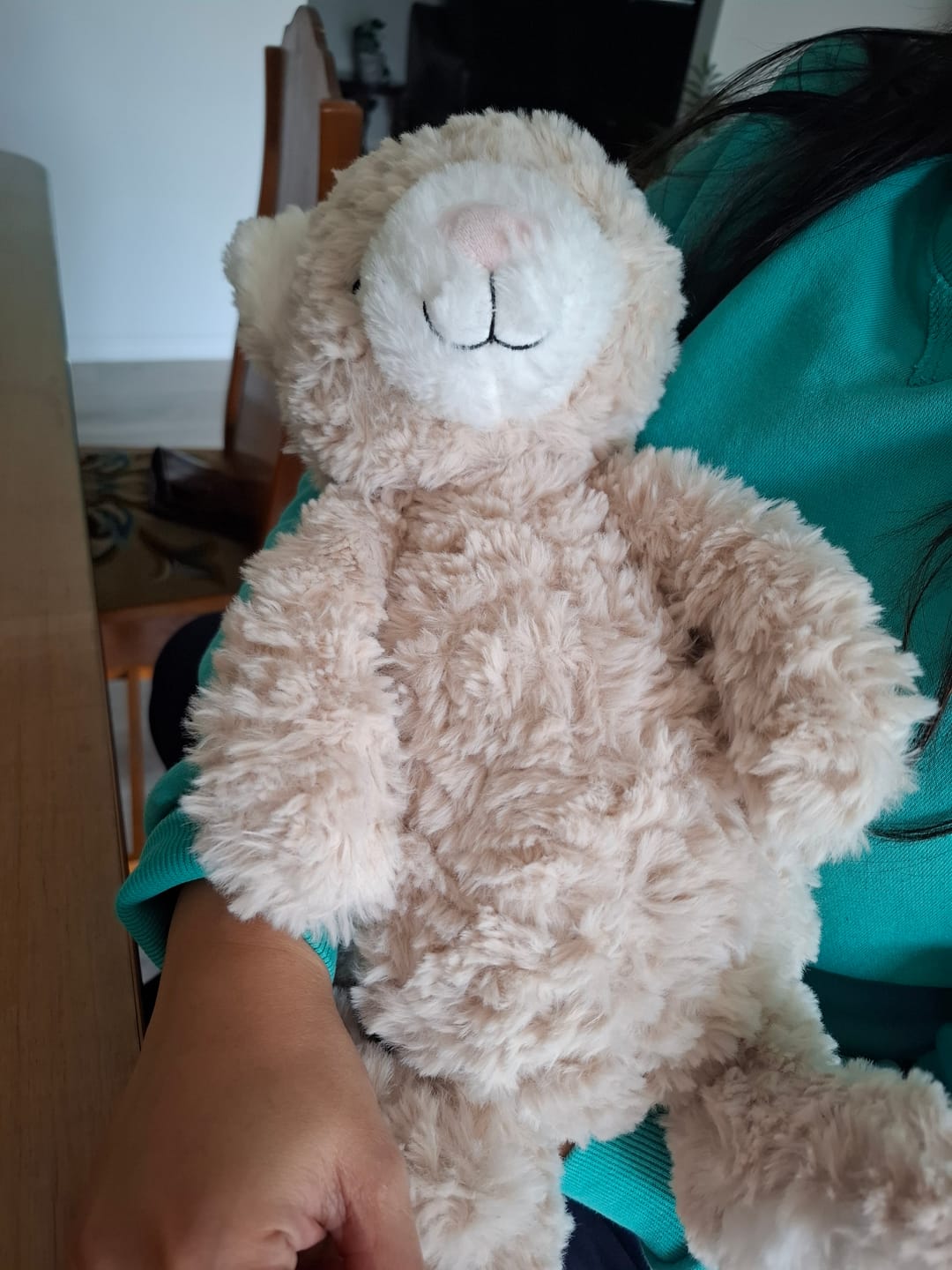 Customer photo review of Pickles The Weighted Sensory Cat