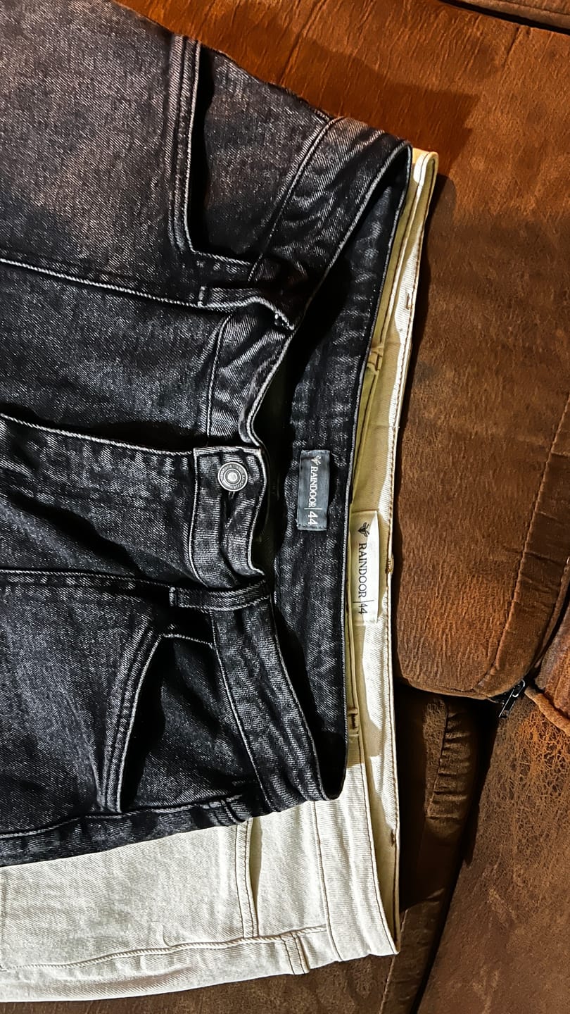 Customer photo review of Pantalón Wide Leg Sun Black