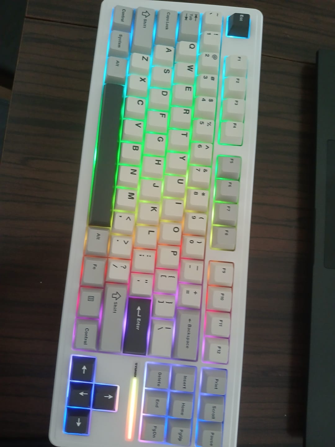 Customer photo review of YUNZII YZ87 Mekanik Klavye