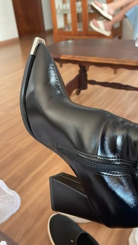 Customer photo review of Rider Knee-High Boots