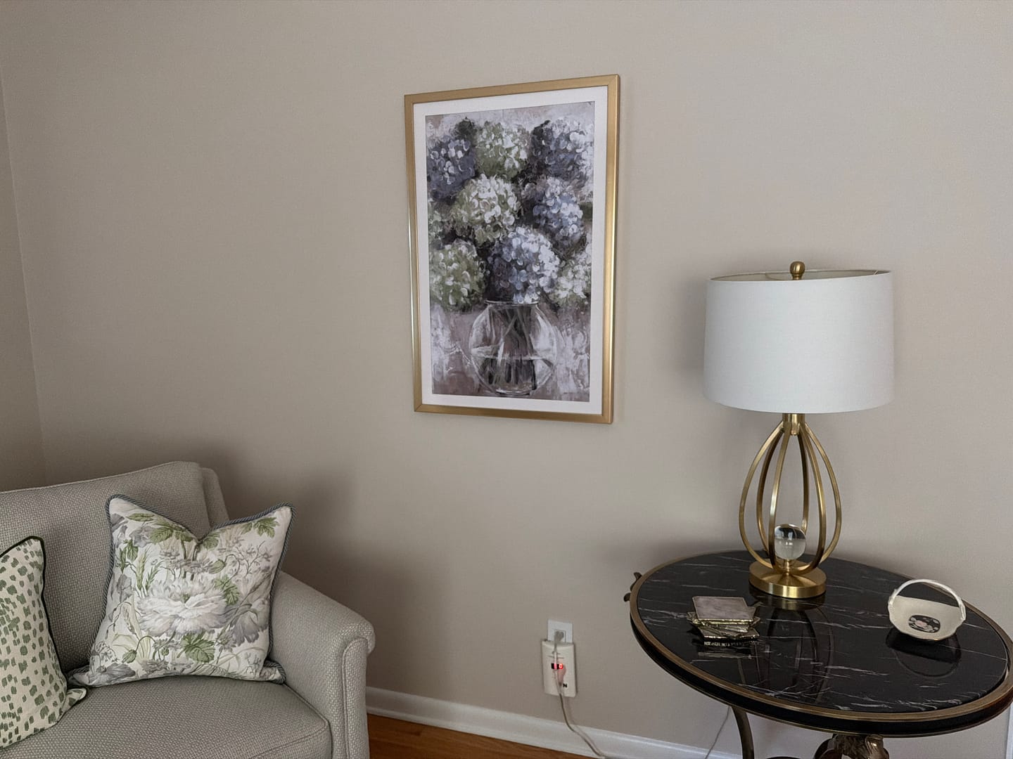 Customer photo review of Hydrangea Study Blues