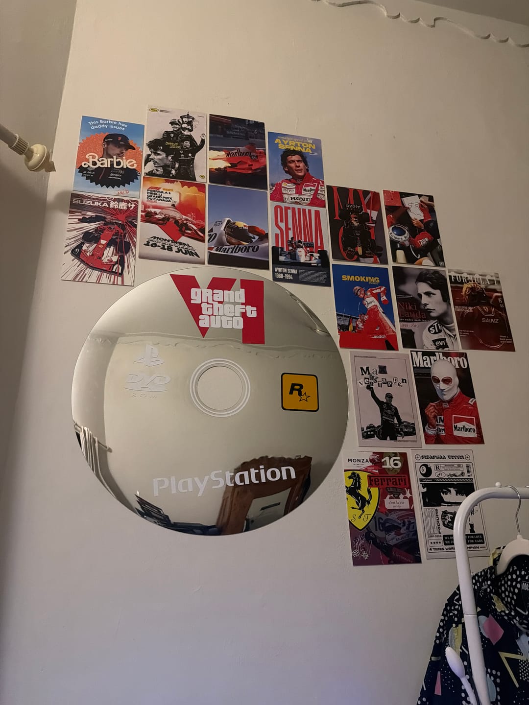 Customer photo review of FORMULA 1 WALL COLLAGE POSTERS