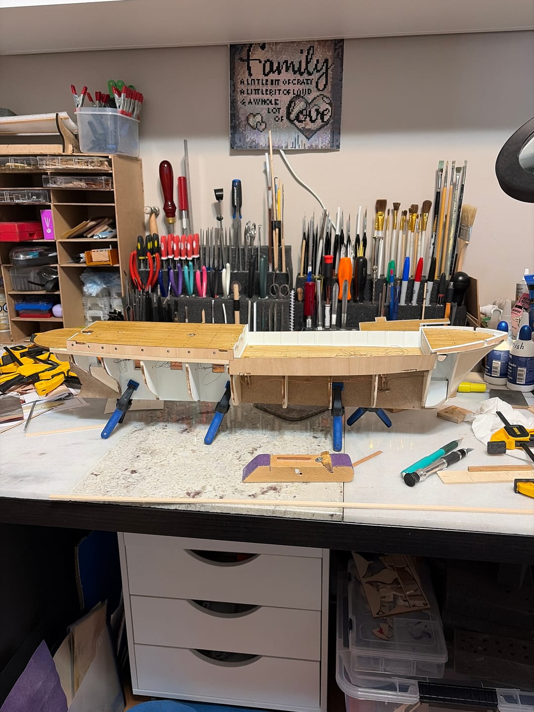 Customer photo review of Maqueta Barco Endurance