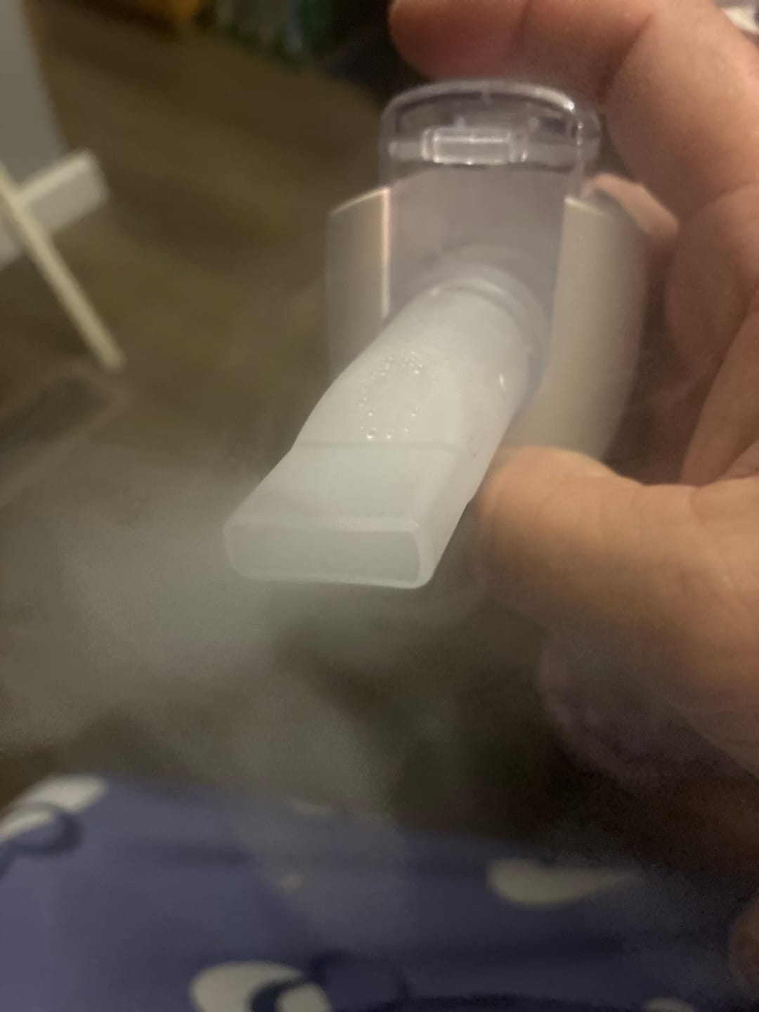 Customer photo review of Micro Mist Pro Portable Nebulizer