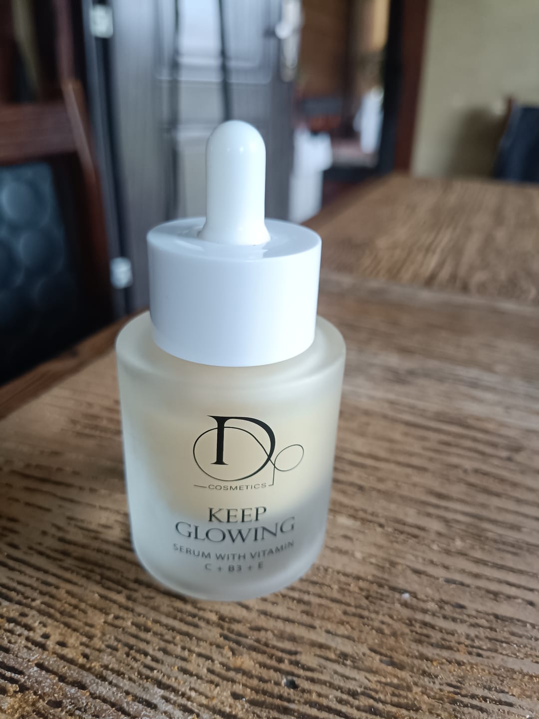 Customer photo review of Keep glowing serum 30ml