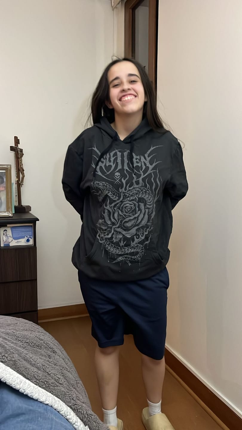Customer photo review of SERPENTEEN HOODIE