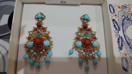 Customer photo review of Orecchini Aime