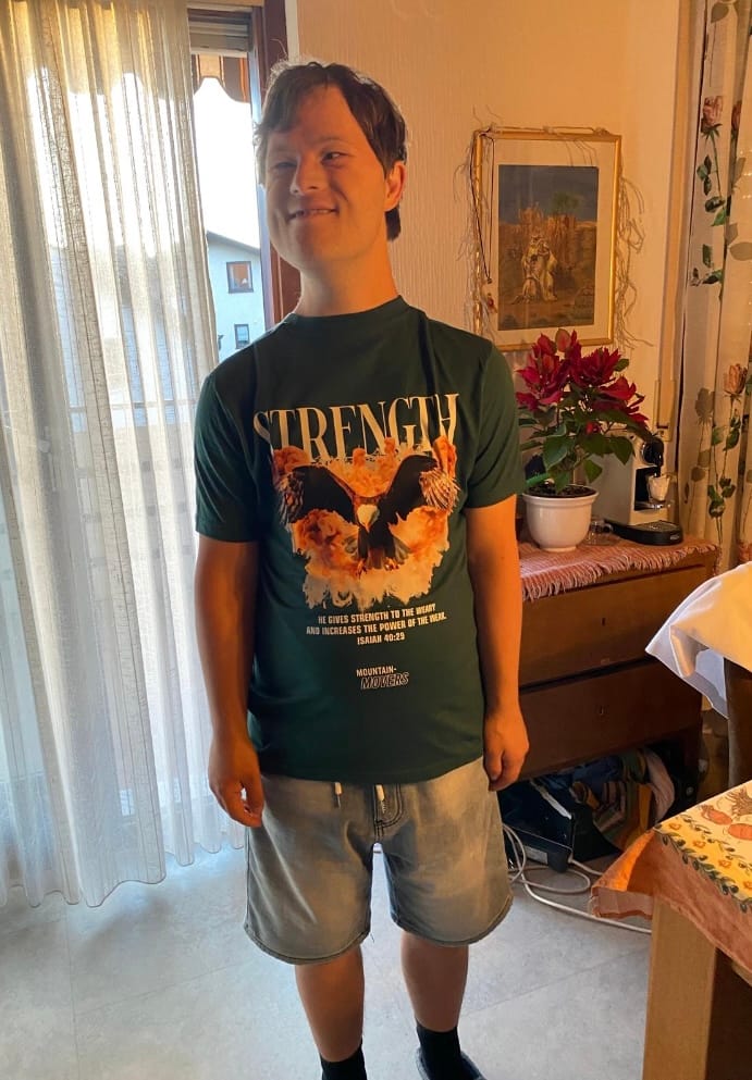 Customer photo review of Strength Streetwear Shirt BackPrint