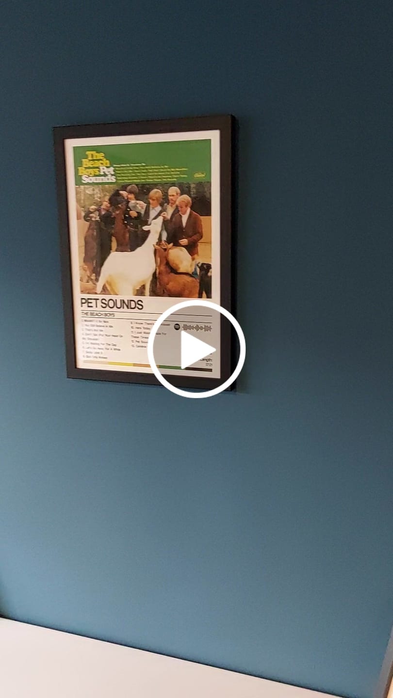 Customer video review of Custom Album Posters - Request your own album