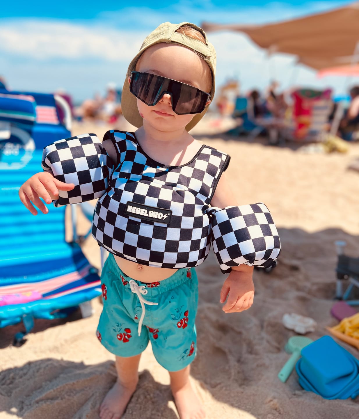 Customer photo review of Neoprene Swim Vest in Venice