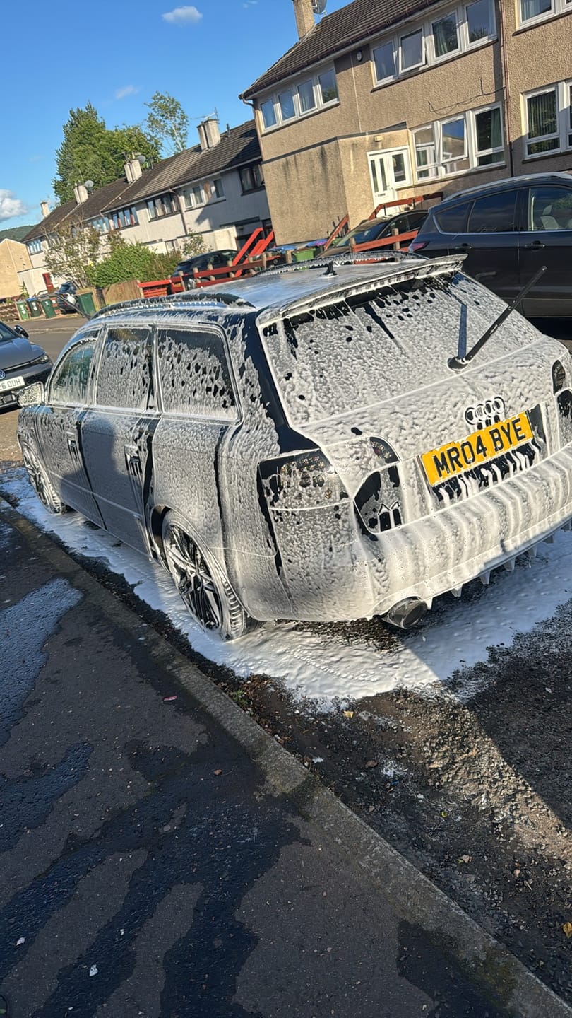 Customer photo review of Arctic Meltdown - Advanced Neutral Snow Foam  | 5 Litres
