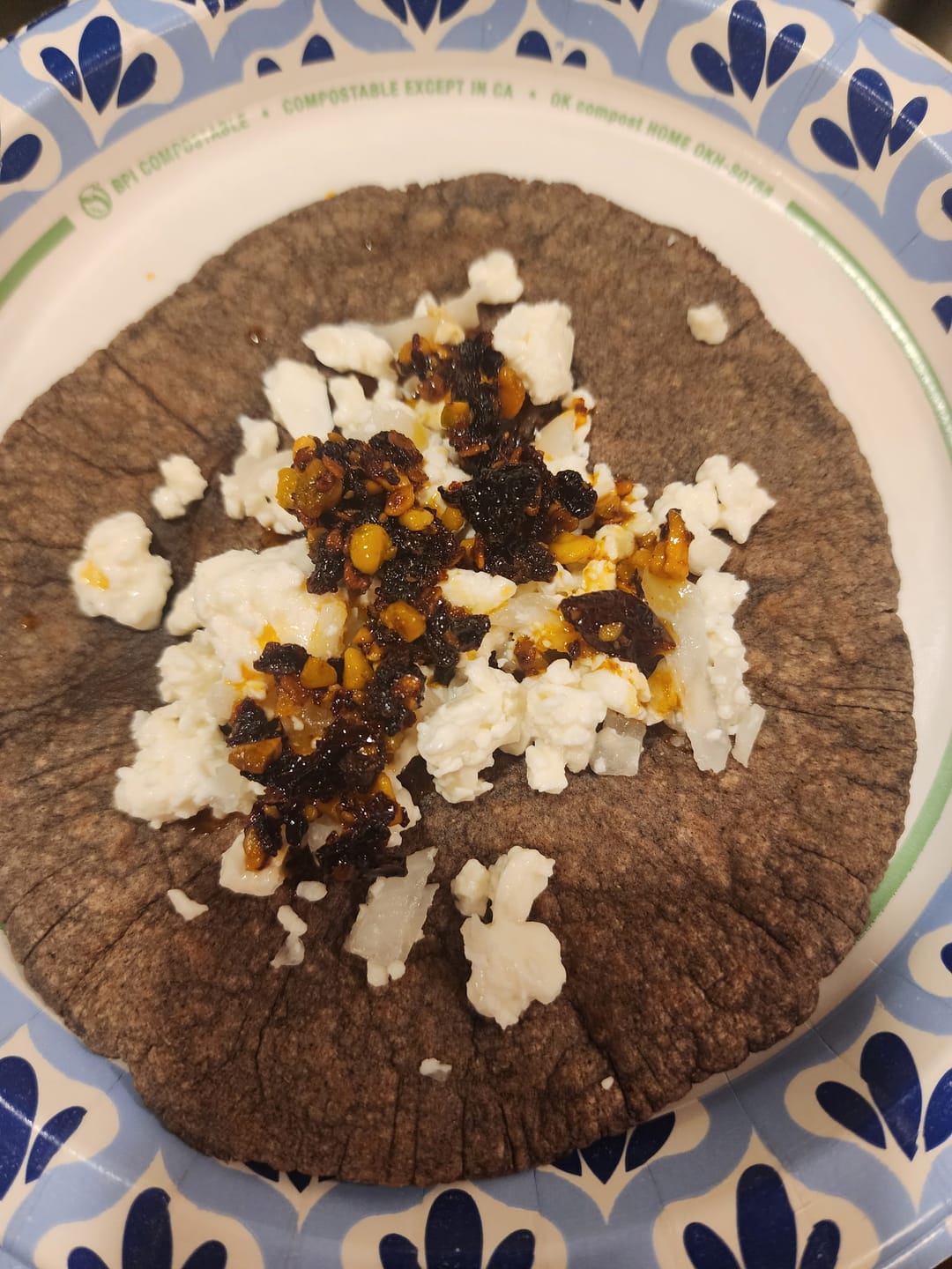 Customer photo review of Salsa Macha with Pistachios & Morita Chiles