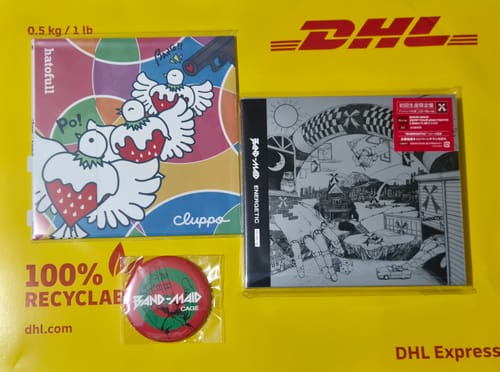 Customer photo review of BAND-MAID - ENERGETIC - First Press Limited Edition [CD + Blu-ray]
