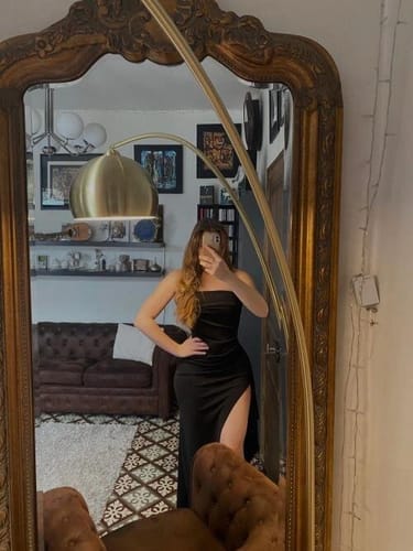 Customer photo review of Zarina Maxi Dress - Navy