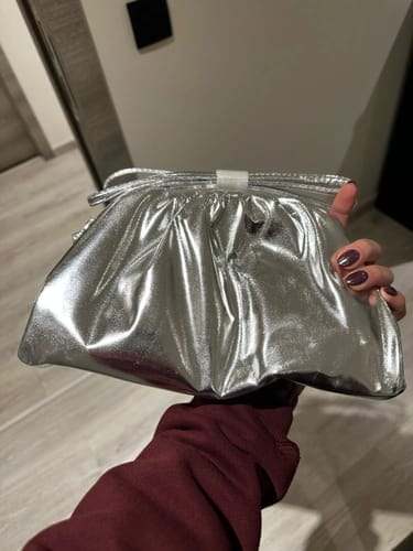 Customer photo review of Mila Poche metallic bag