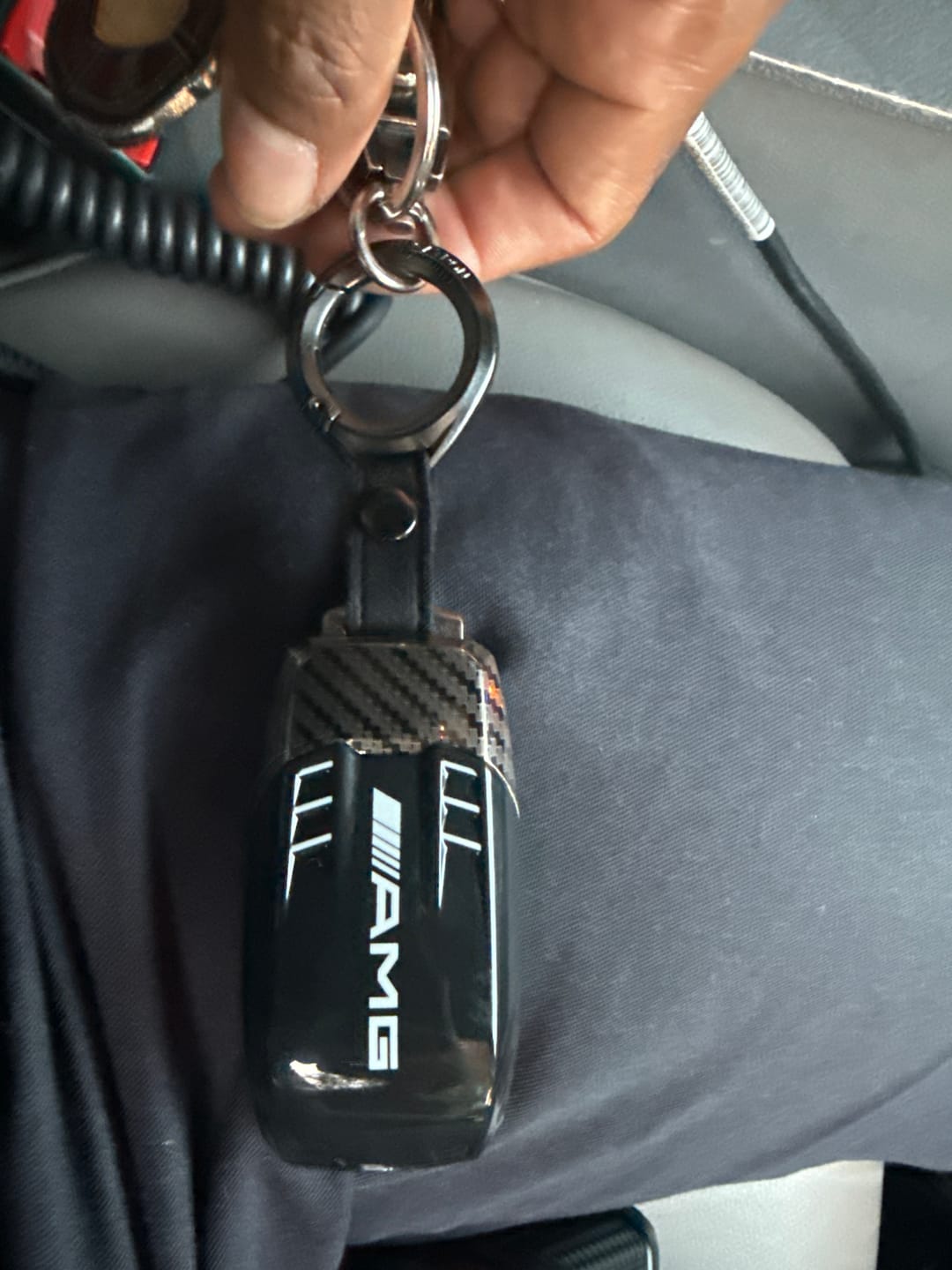 Customer photo review of MERCEDES AMG KEY COVER CASE