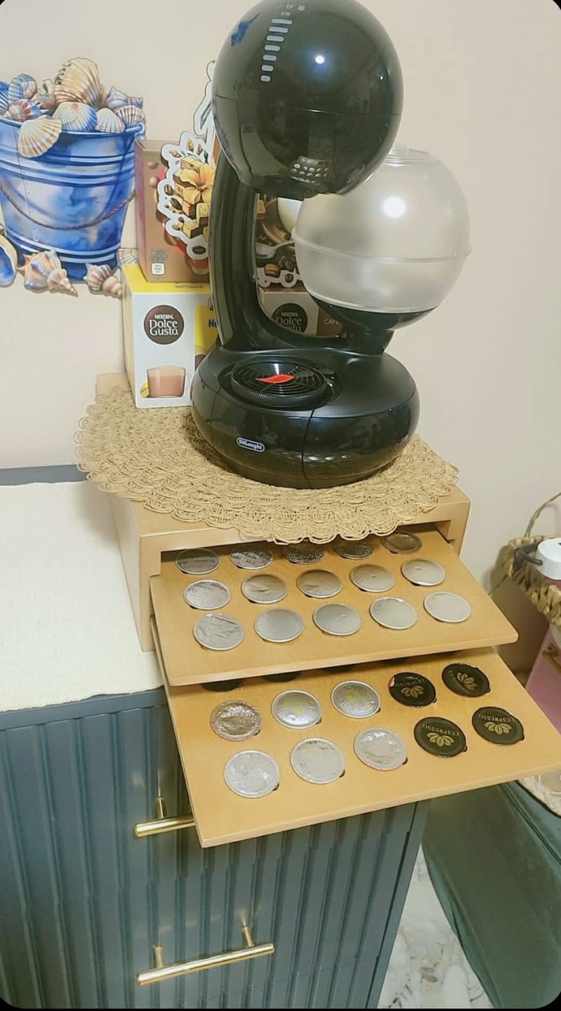Customer photo review of Coffee Capsules Drawer - 40 Capsules
