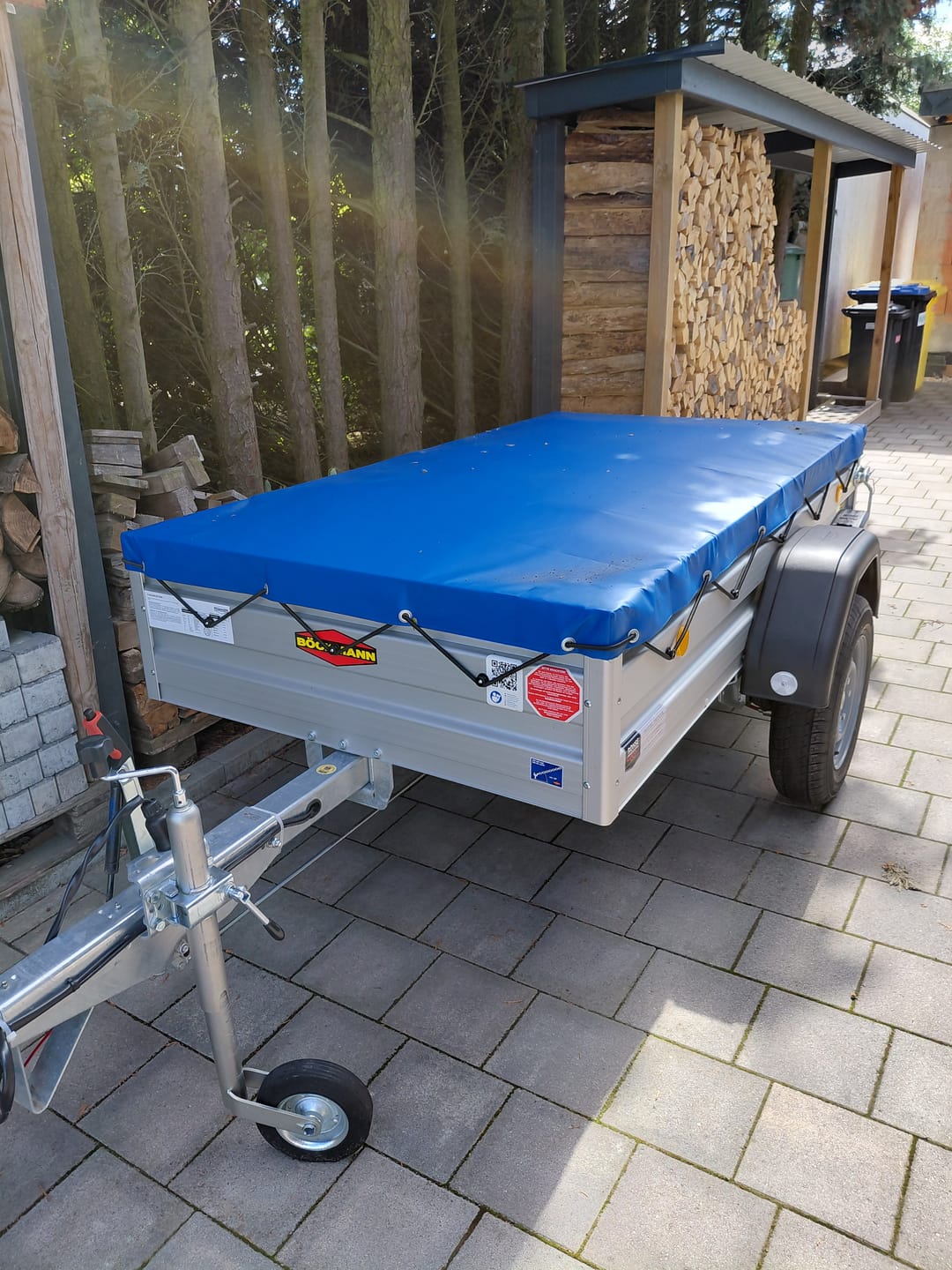 Customer photo review of Anhänger Planenbügel 100 - 145 cm (3er Set)