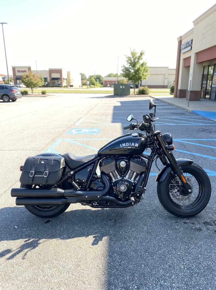 Customer photo review of 34L - ArrowHead Large Indian Super Chief Limited Motorcycle Saddlebags