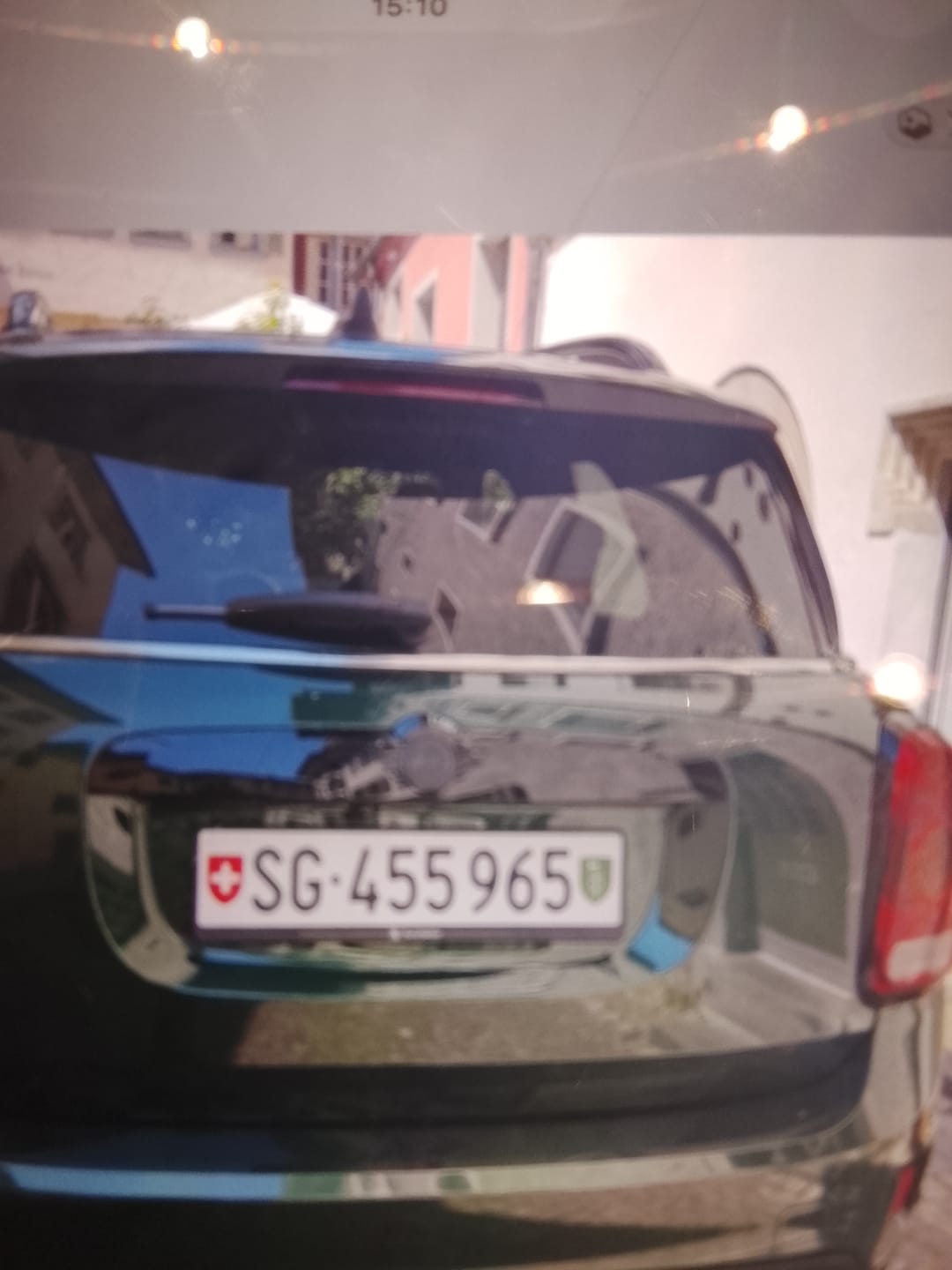 Customer photo review of Personalisierter Kennzeichen-Schlüsselanhänger – Dein Nummernschild als Anhänger