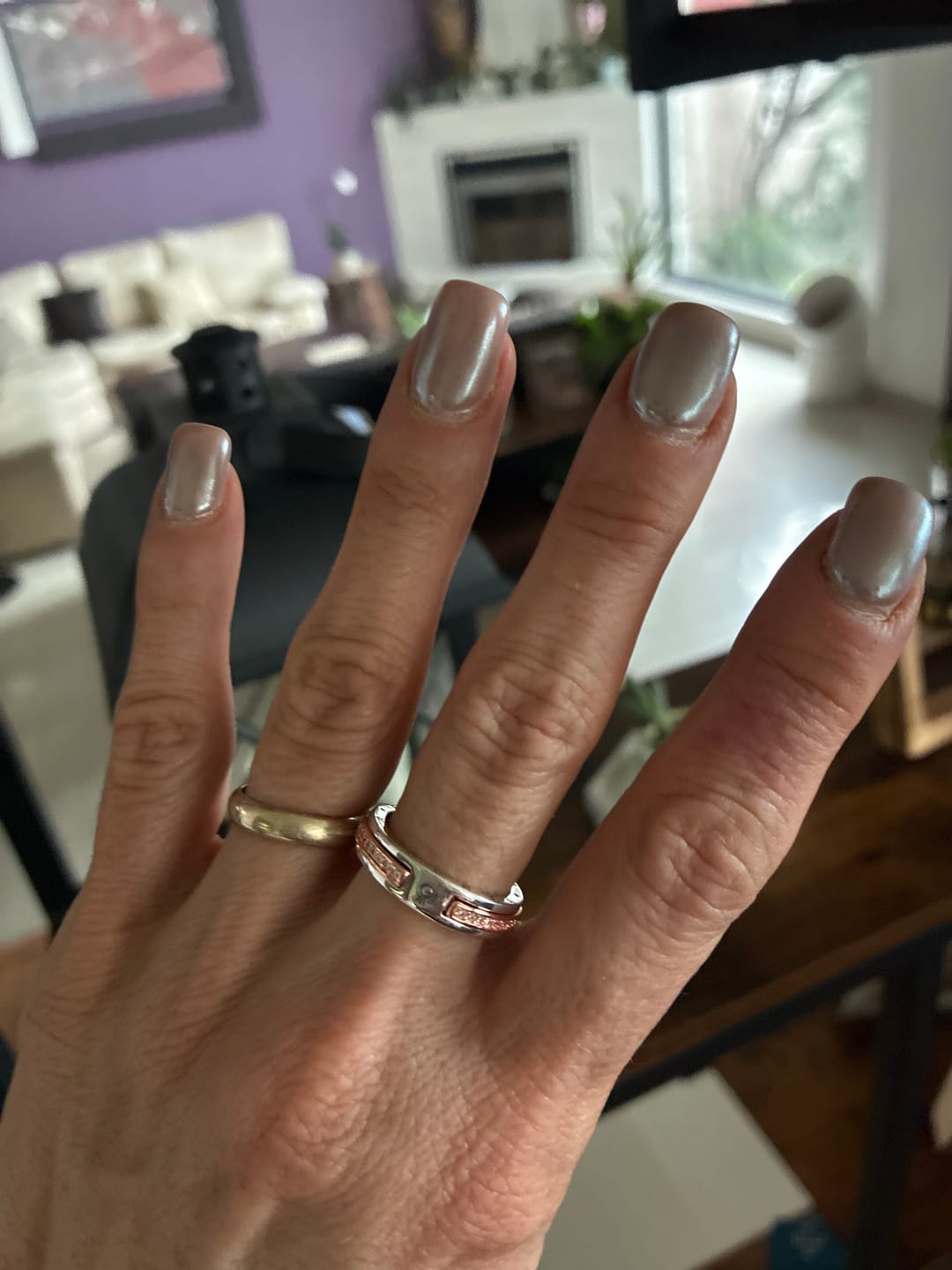 Customer photo review of ANILLO LOGO Y PAVE 2 TONOS SIGNATURE PANDORA + KIT DE REGALO
