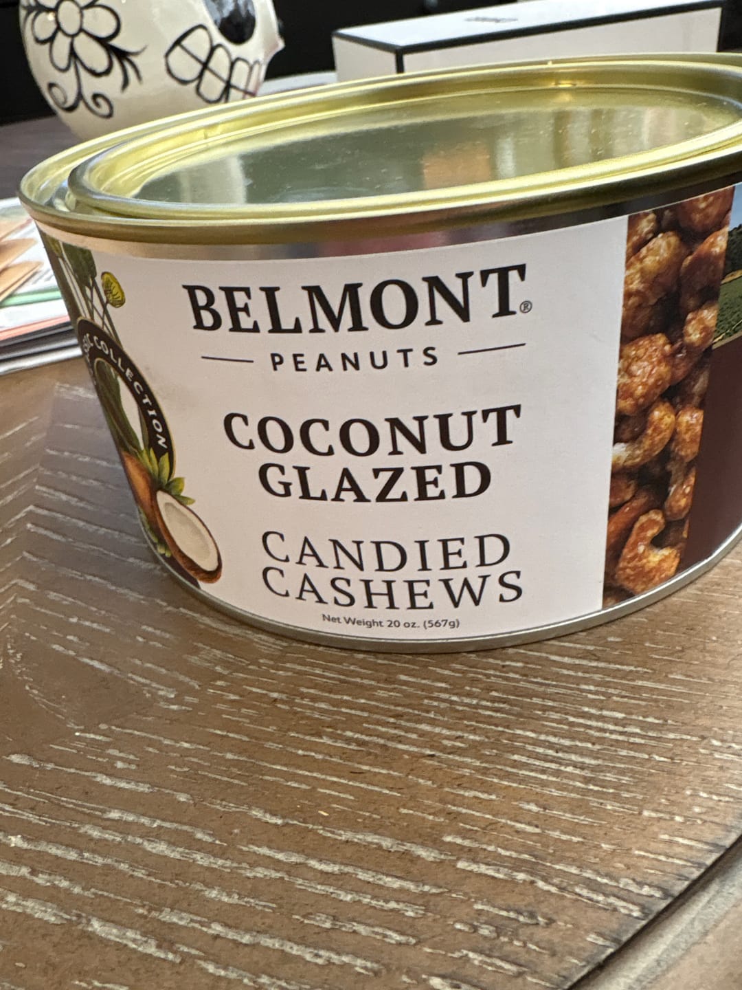 Customer photo review of Coconut Glazed Candied Cashews