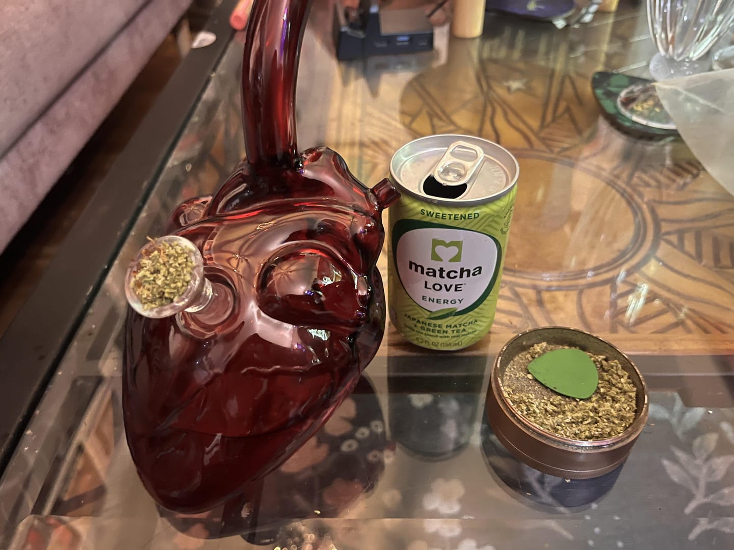 Customer photo review of ANATOMICAL HEART BONG