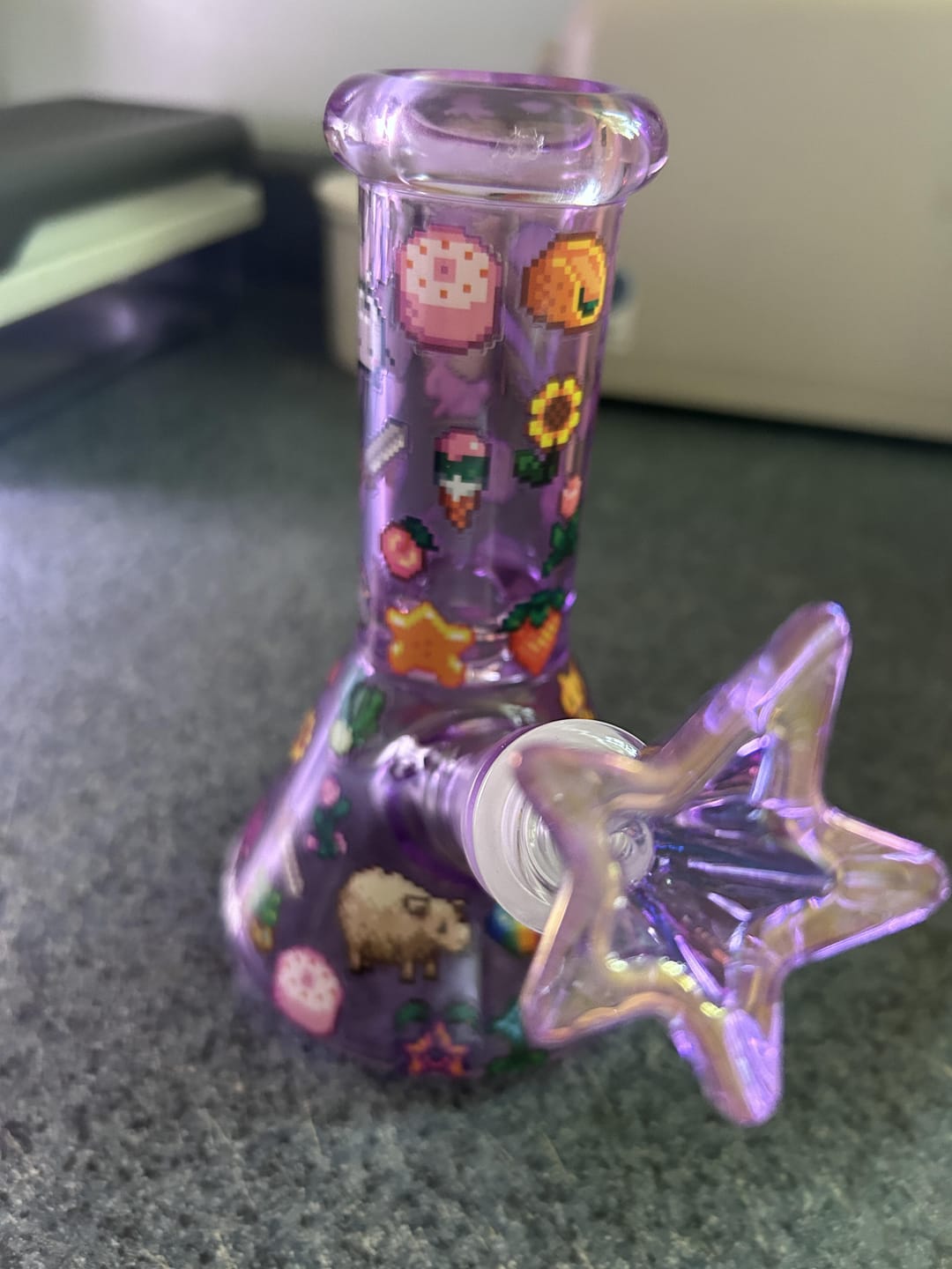 Customer photo review of VALLEY GAMER BONG 6”