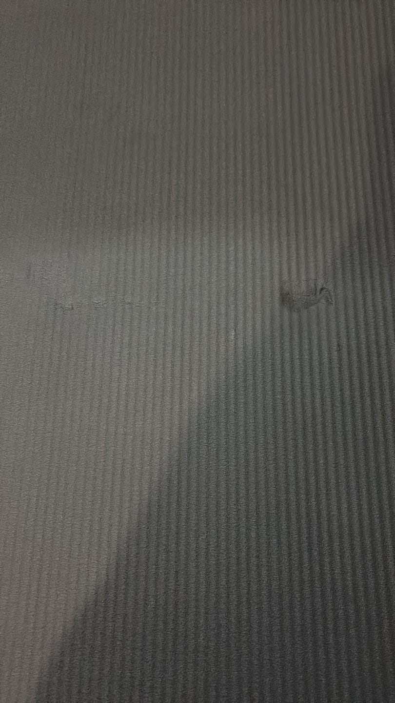Customer photo review of Mat de Pilates de 15 MM de NBR