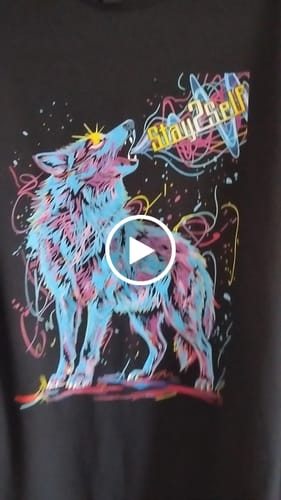Customer video review of DTF Transfers Upload Your Gang Sheet