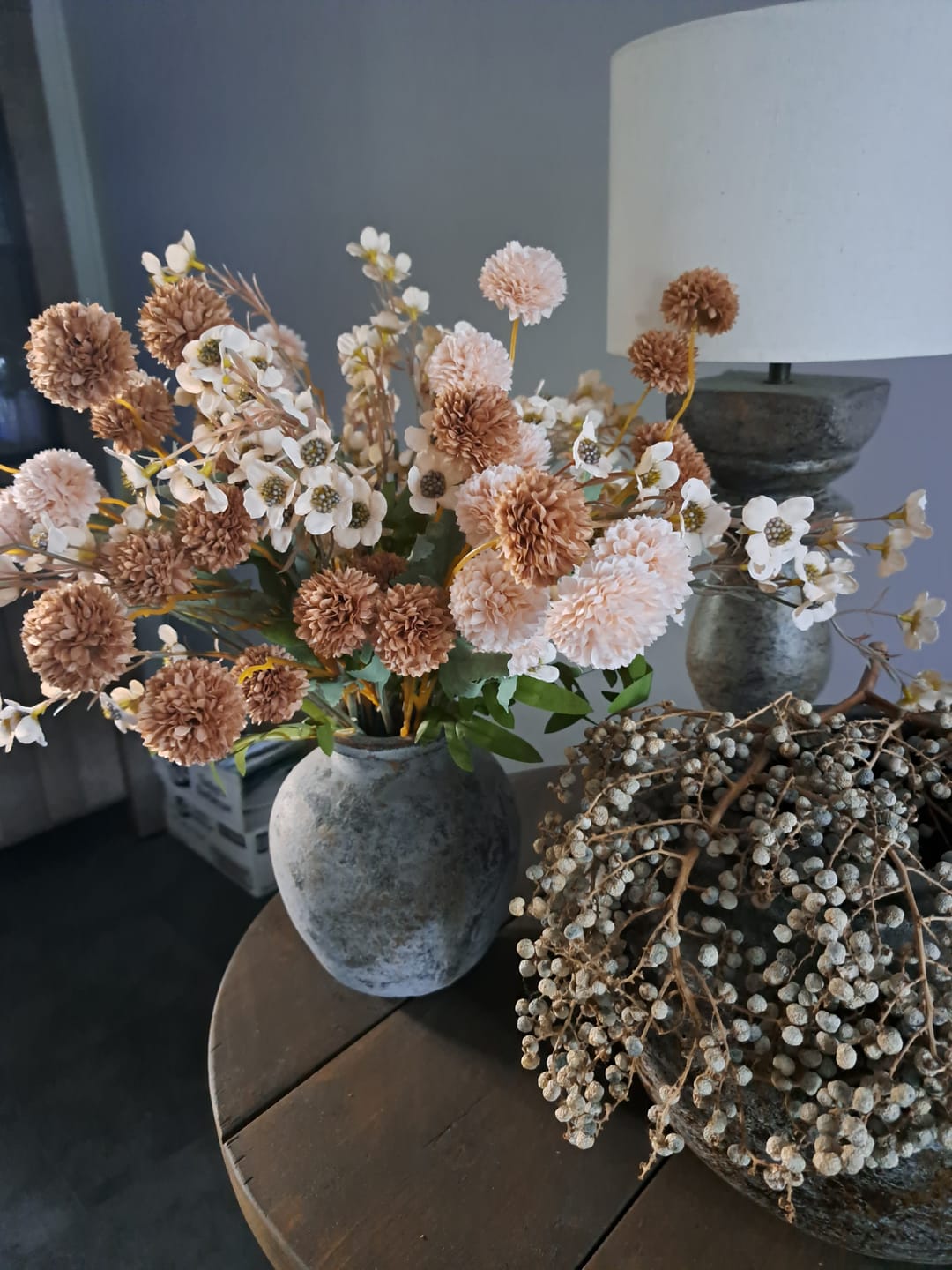 Customer photo review of Wax Arrangement - Crème mix