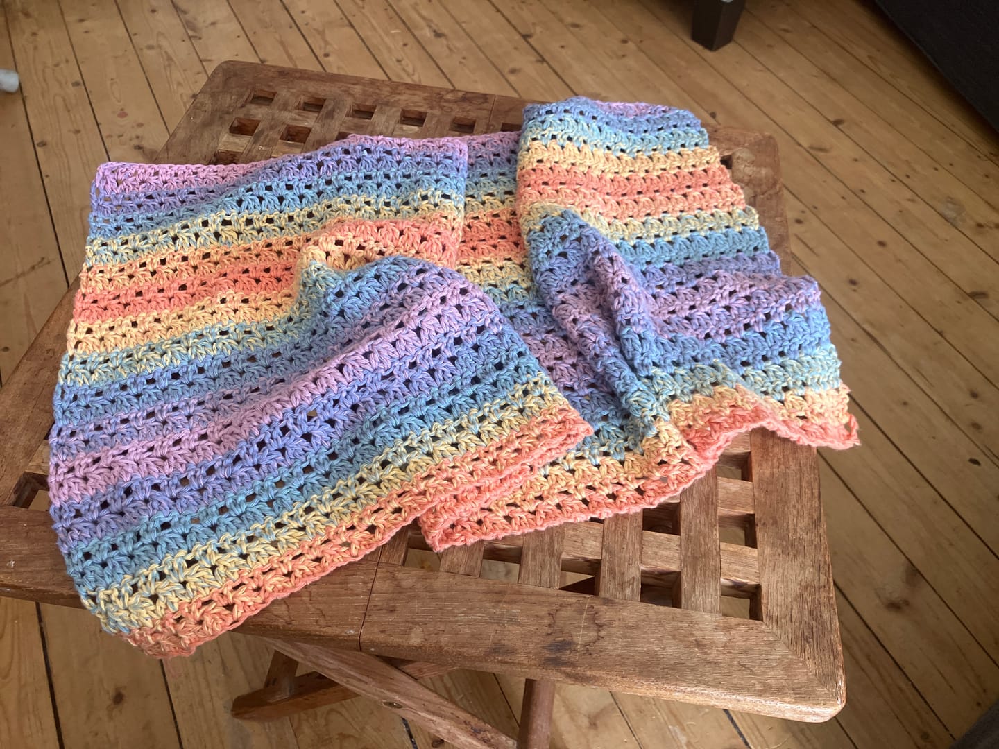 Customer photo review of Häkelanleitung - Lagoon Wrap