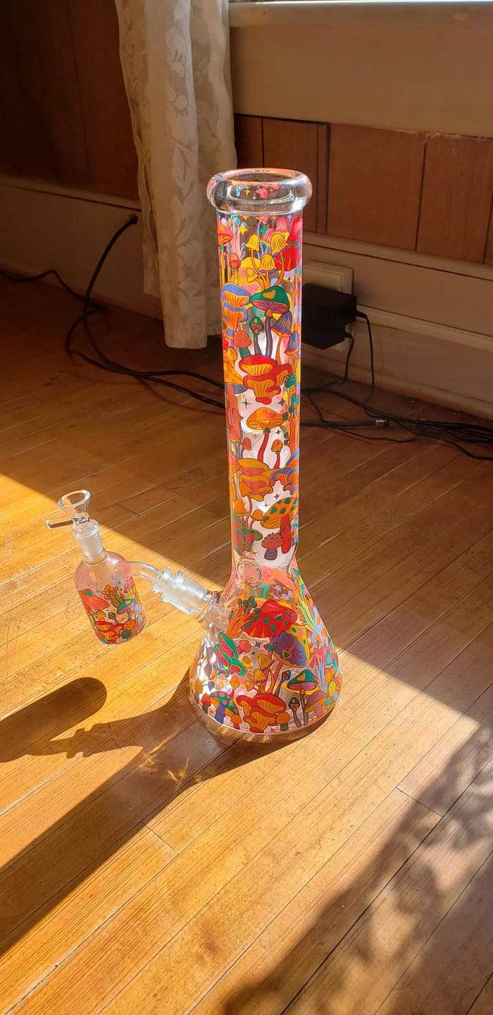 Customer photo review of COLORFUL MUSHROOM ASH CATCHER