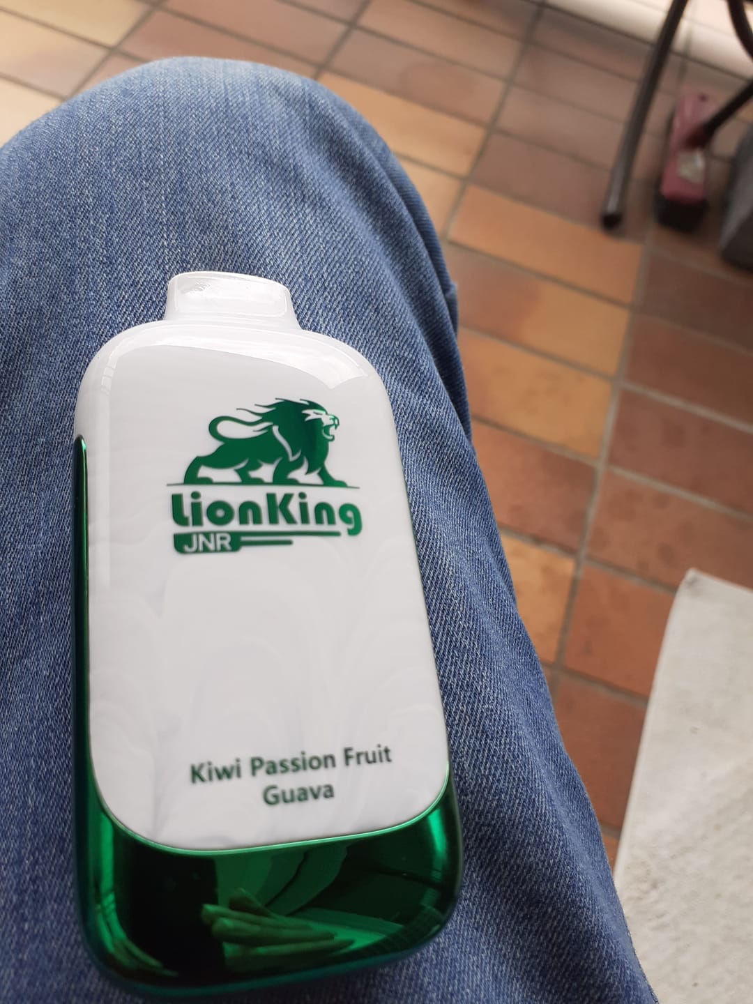 Customer photo review of JNR LionKing 42K Puffs | Vape Descartável Portugal 2% Nicotina