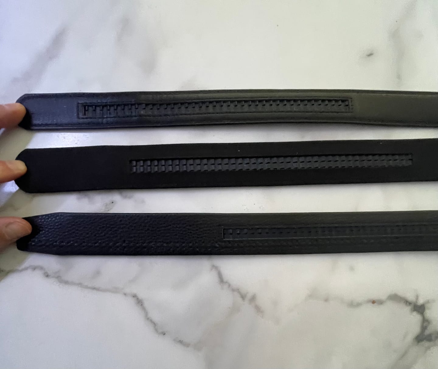 Customer photo review of Vittelo Belt - Full Grain