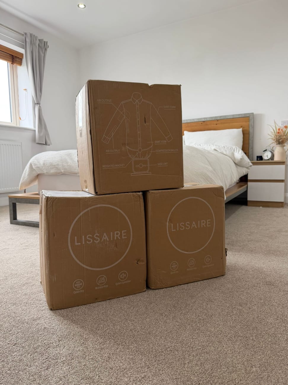 Customer photo review of Lissaire Automatic Ironing Machine