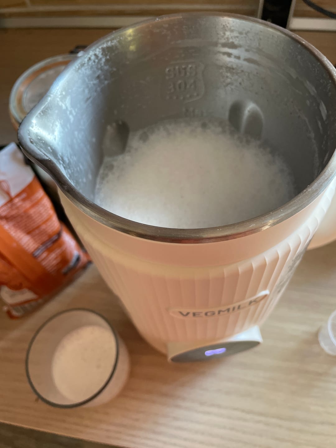 Customer photo review of E-book : +30 Recettes de laits végétaux & smoothies