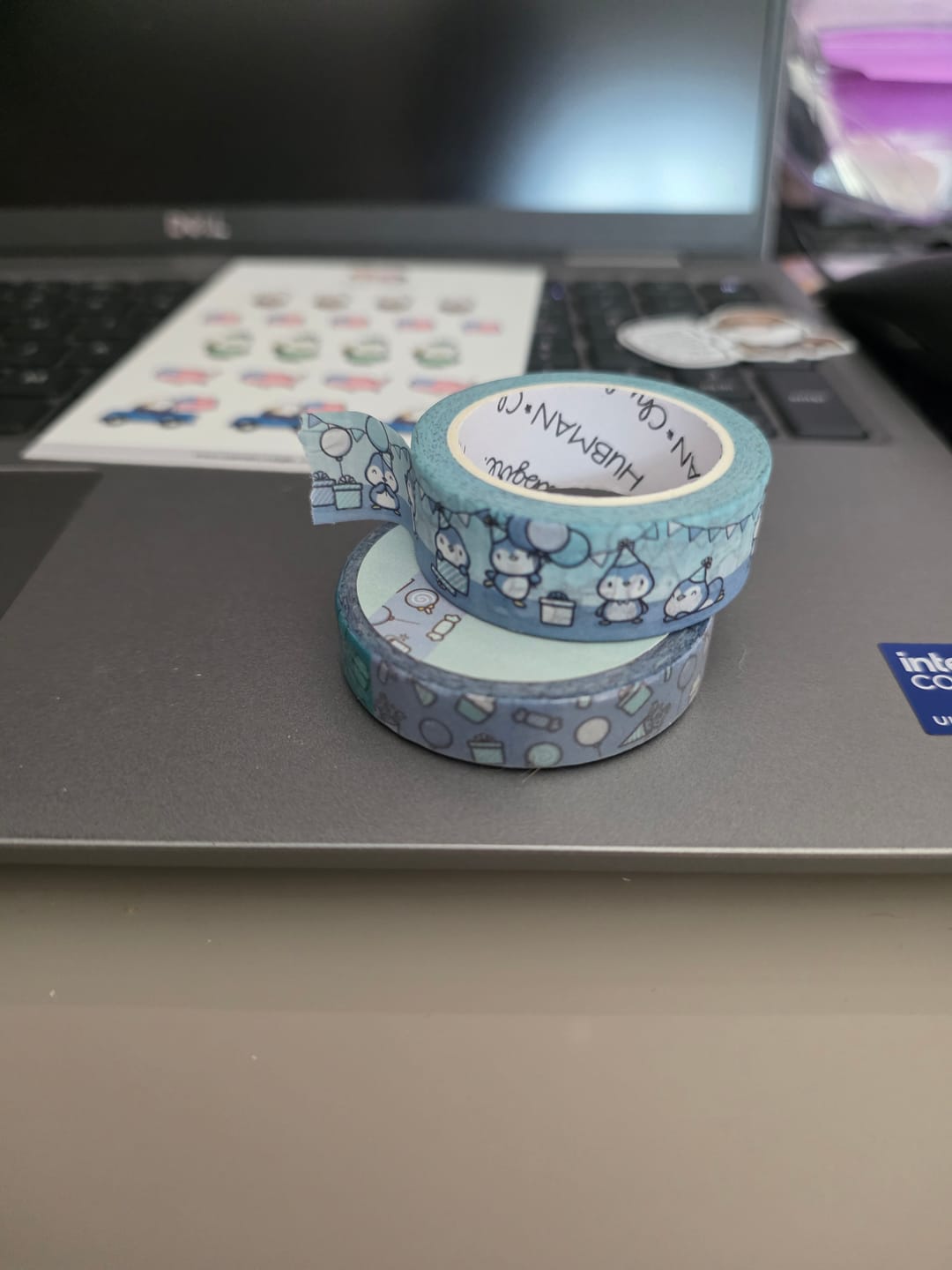 Customer photo review of Party Penguins Washi Tapes (Set of 2)