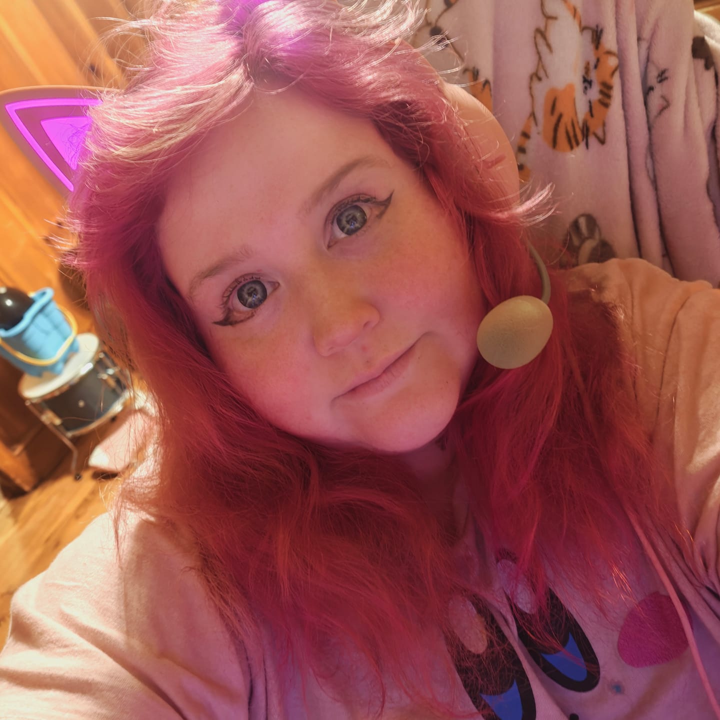 Customer photo review of Cosplay Big Eye Girl Black Prescription Colored Contact Lenses