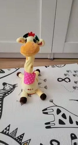 Customer photo review of Singende Tanzende Giraffe Plüschtier | Musikspielzeug Sprachfunktion 60 Kinderlieder Kleinkind