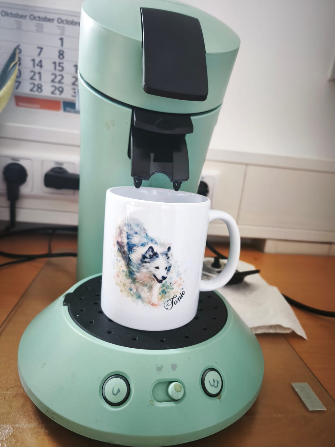 Customer photo review of Personalisierte Tasse - Aquarell