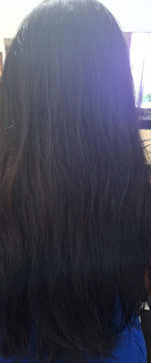 Customer photo review of Lissage SANTAL.