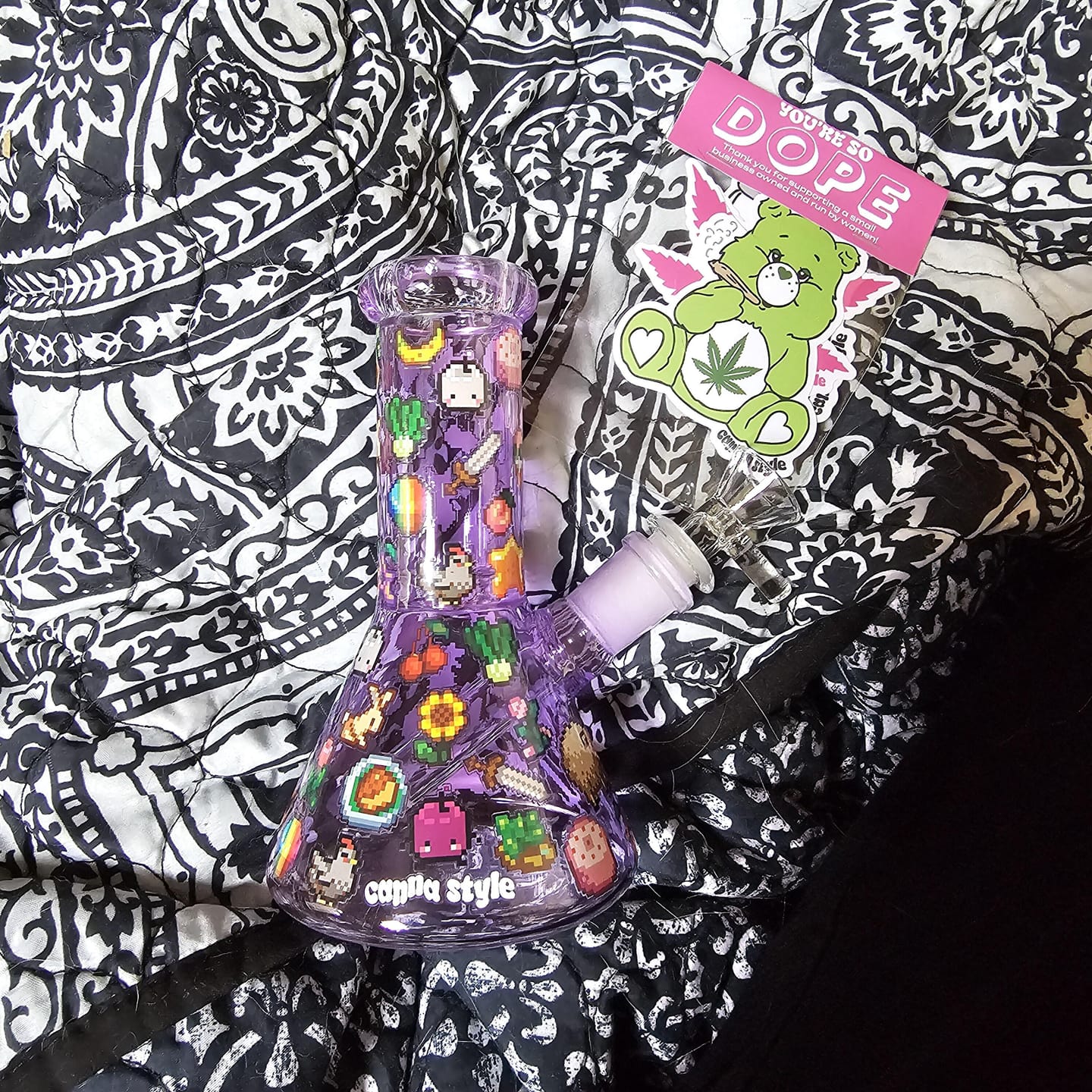 Customer photo review of VALLEY GAMER BONG 6”
